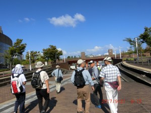 20170921歩こう会　富山環水公園にて