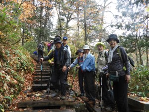 鳩待峠から尾瀬　休憩③