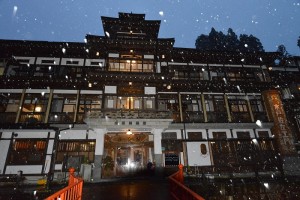 雪の銀山温泉