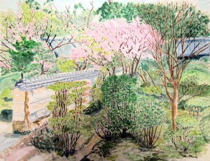 遠州龍譚寺の庭