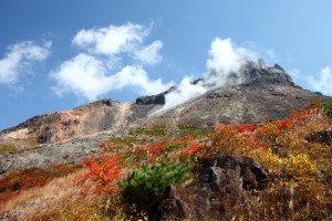 盛秋　那須岳