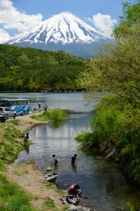 水遊び