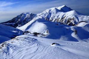 処女雪を纏って