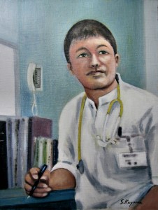ドクターF氏像