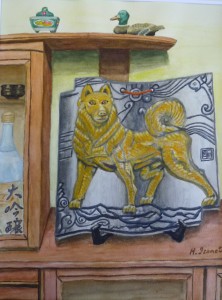 犬瓦（置物）
