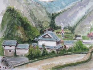 栢森から入谷入口