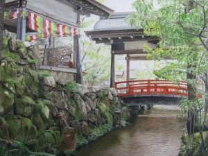 せせらぎをききながら