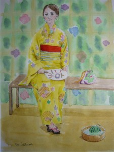 夏の庭先