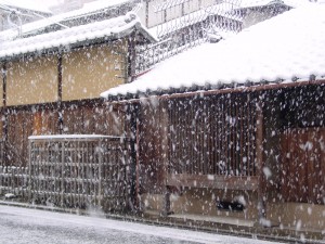 京町家大雪
