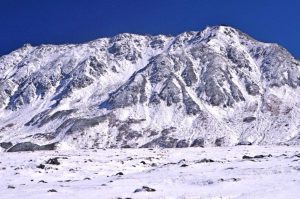 新雪の立山