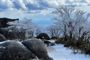 雪晴れ