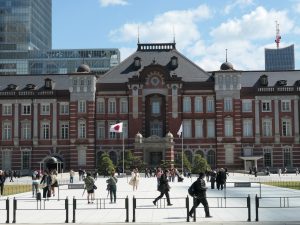 初春の東京駅