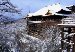 清水寺雪舞台