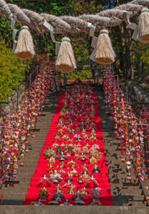 素戔嗚神社雛壇