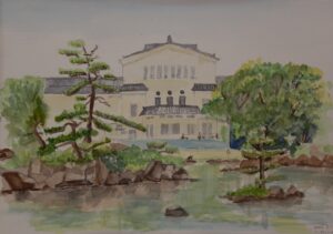 大阪市立美術館と慶沢園