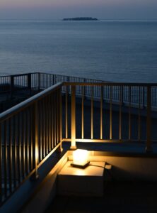 熱海の夕暮れ時