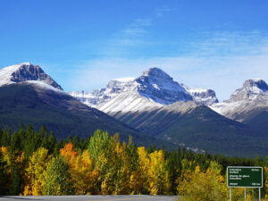 晩秋　カナダバンフ国立公園